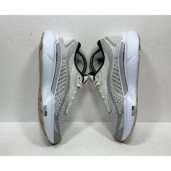 Brooks Adrenaline GTS 24 Shoes Womens Size 9.5 White Black Sneakers Running - Picture 5 of 8